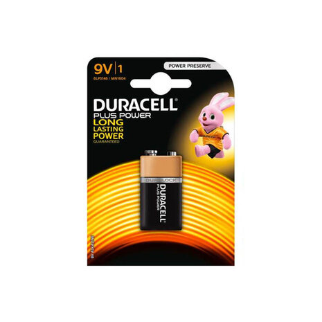 Duracell 9V batterij 